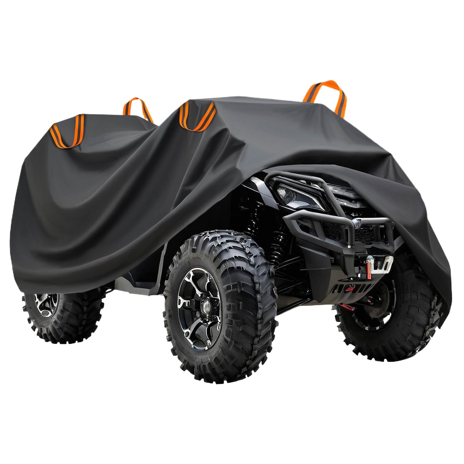 Copriquad - Telo Resistente Strappo - Copertura ATV Impermeabile | Per Parcheggio Piovoso Inverno Viaggi Stradali Spostamenti Quotidiani Deposito Garage