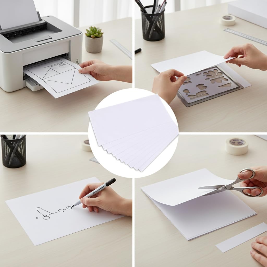 Papier Cartonné, Finition, 350g 390x270mm 100 feuilles