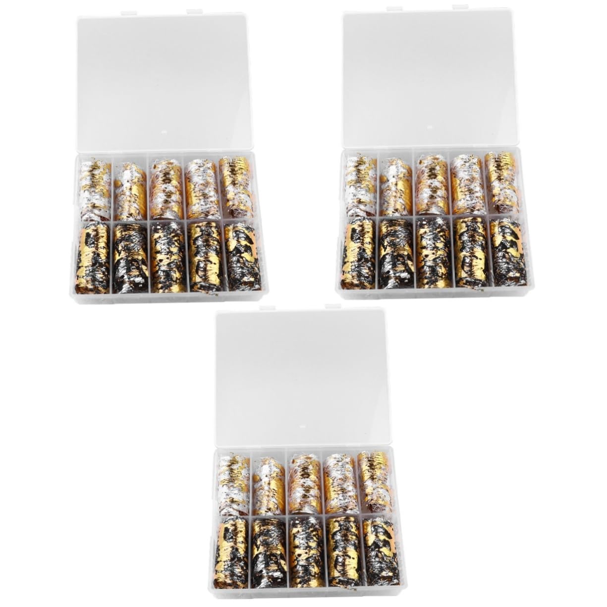 Beaupretty 3 Cajas Calcomanias Para Uñas Calcomanía De Arte De Uñas De Malla Uña Hueca Pegatinas Línea De Arte De Uñas Pegatinas Resplandecer Pegatinas Manicura Calcomanías De Uñas 3d