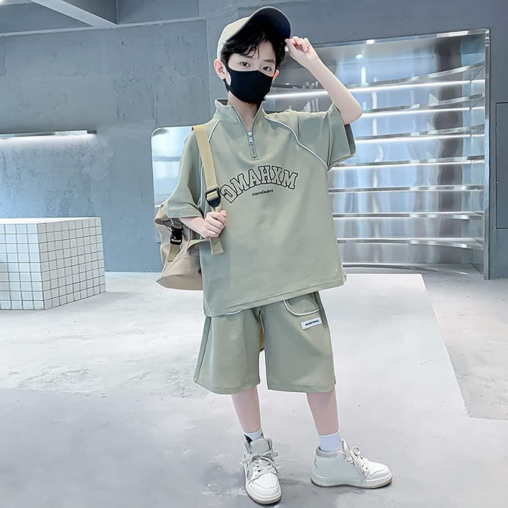 Amazon | [TYYRBMG] 男の子 セットアップ キッズ服 カジュアル