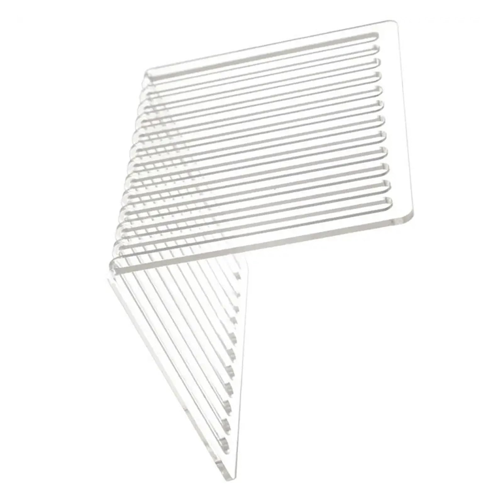 Porta Vinili Scaffale portaoggetti da Tavolo Fermalibri Ufficio Porta Dischi in Vinile Ganizer for riviste CD Triangolo