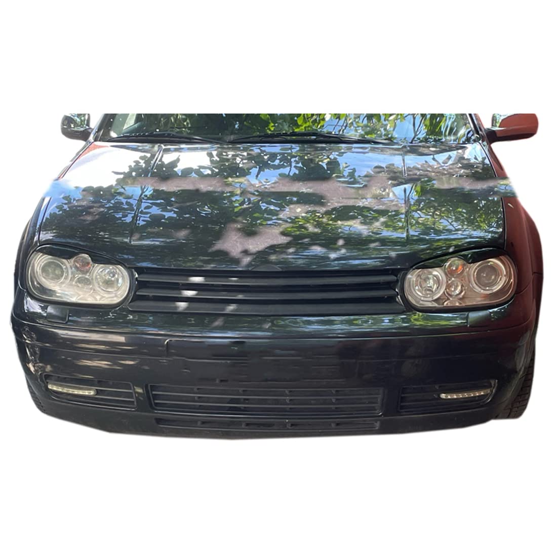 Faro De Cejas, Párpados Recortar Cubierta para Golf 4 MK4 IV 1999-2004 Párpados De La Linterna Trim Ceja Pegatinas De Faro Ceja Decoración Accesorios