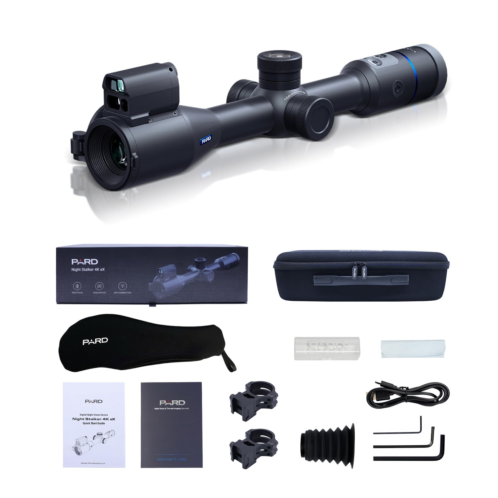 Amazon.com : PARD Night Vision Scope, Magnification 5.5x-22x, 3840