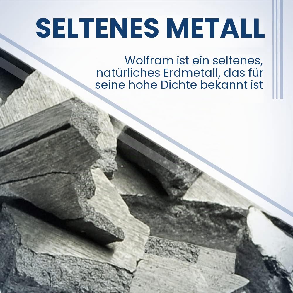 Midwest Tungsten Service Wolframkugel – 7 cm Durchmesser, 3 kg – größte Größe.