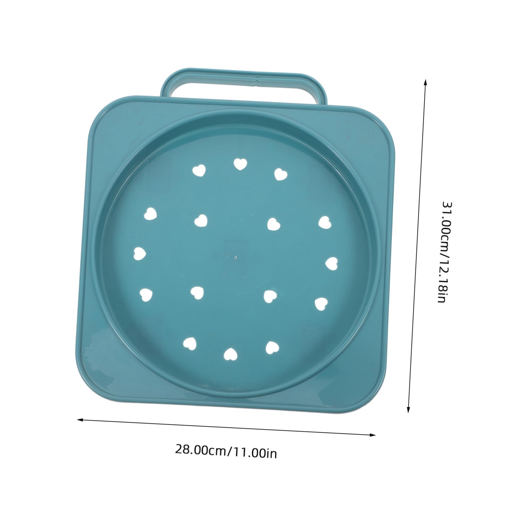 Mikinona Supporto Porta Bombola Gas per Cucina con Base Mobile a Ruote e Maniglia, Struttura Robusta in Pp Resistente All’usura, per Bombole di Gas Propane