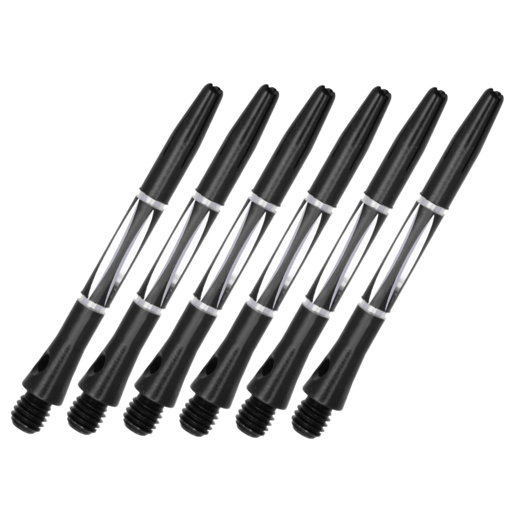 GALPADA Professional Shafts 6pcs Aluminum Alloy Shafts Improve Flight Path Grip