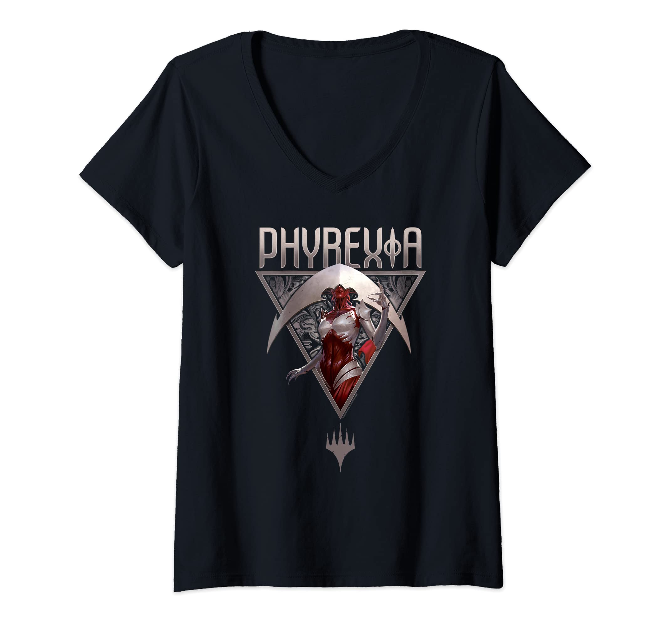 Magic: The Gathering Phyrexia All Will Be One Elesh Norn V2 V-Neck T-Shirt