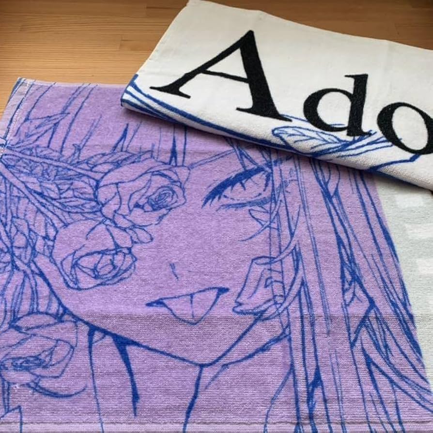 Adoタオル Ado - Towels (Ado 『Adoのドキドキ秘密基地』フェイスタオル
