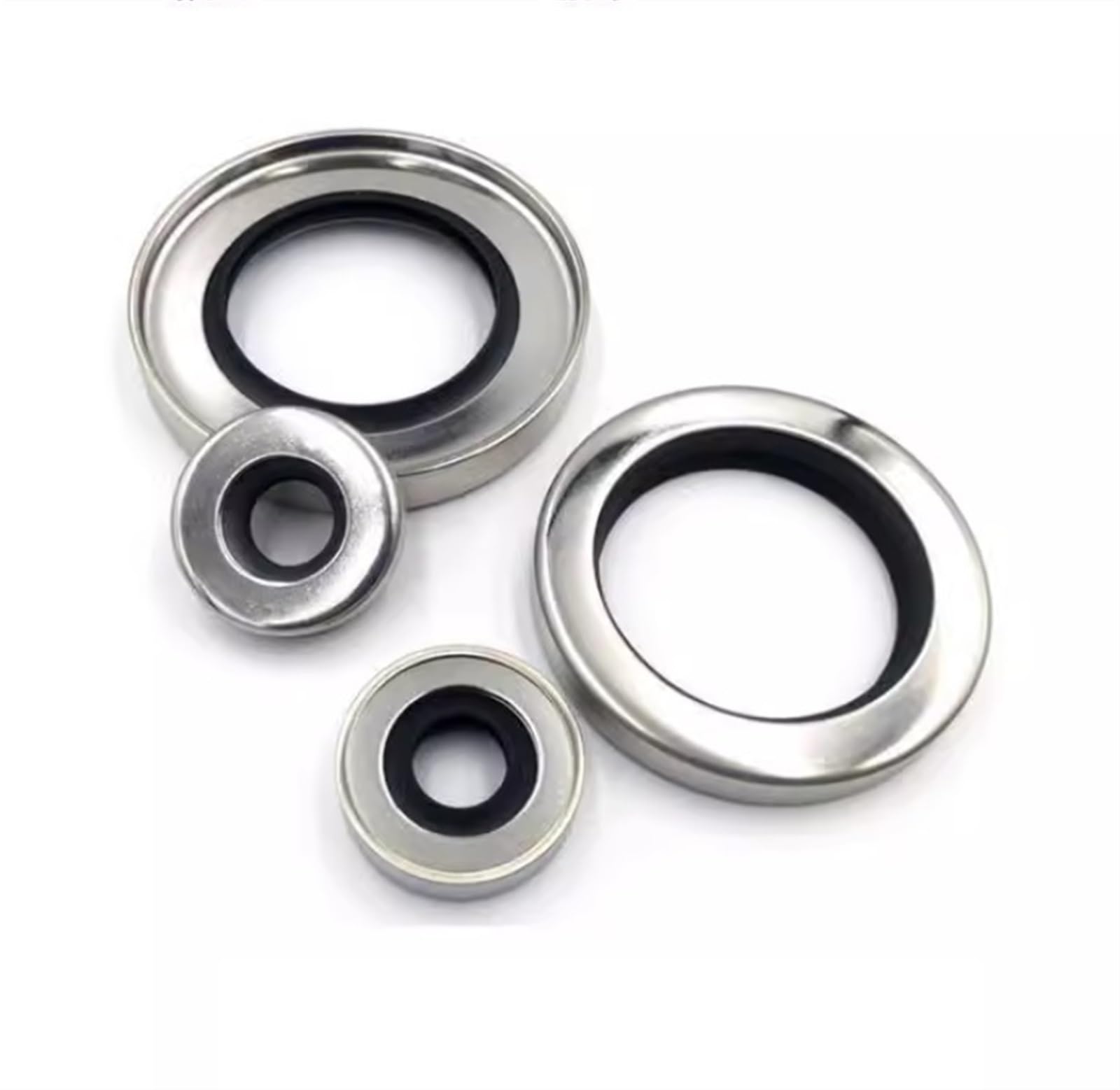 Paraolio In Acciaio Inox E PTFE | 60x80x10 Mm Doppio Labbro | Per Compressore Aria Rotante - Foto 10