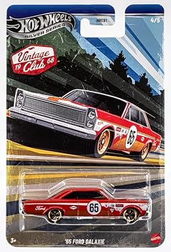 Hot Wheels VİNTAGE Arabalar Özel Seri 65 FORD GALAXIE JKY29 - HRT81