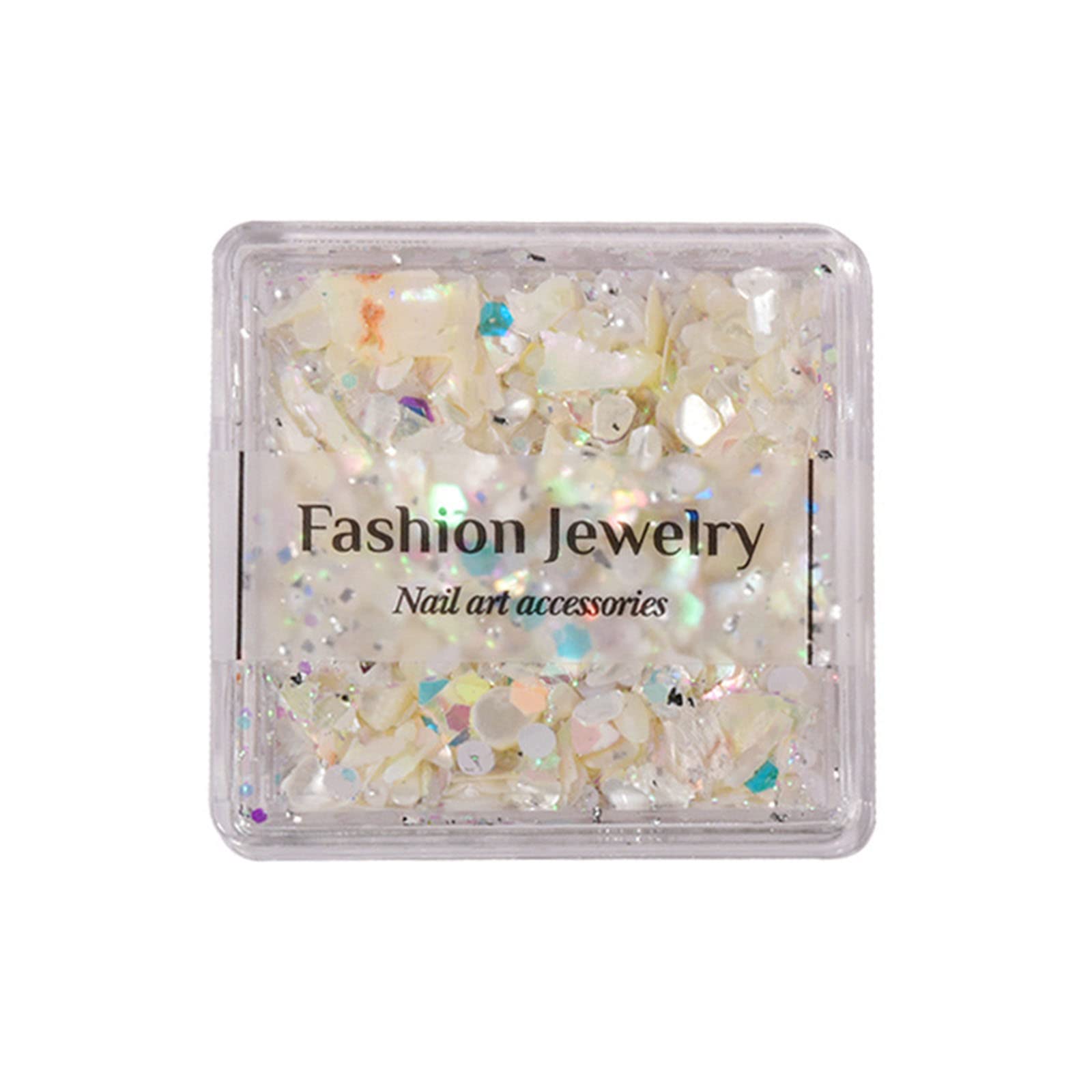 3D Art Crushed Sea For Shell Irregular Natural Slices Art Sequins Manicure