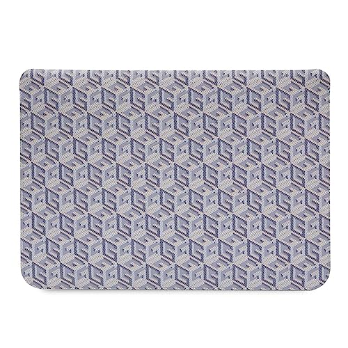 Housse ordinateur 14 Guess Gcube Stripe bleu pochette PC portable