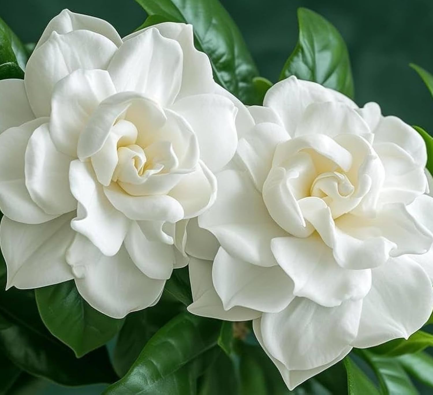 Organic Gandharaj Plant Live in Black Plastic Pot Gardenia Jasminoides Fragrant White Flowering Shrub Outdoor Home Garden Decorative Wellness Greenery-image-49
