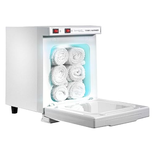 Calentador de toallas, calentador de toallas de tamaño compacto de 8 L, color rosa, calentador de toallas calientes 2 en 1, equipo eléctrico,