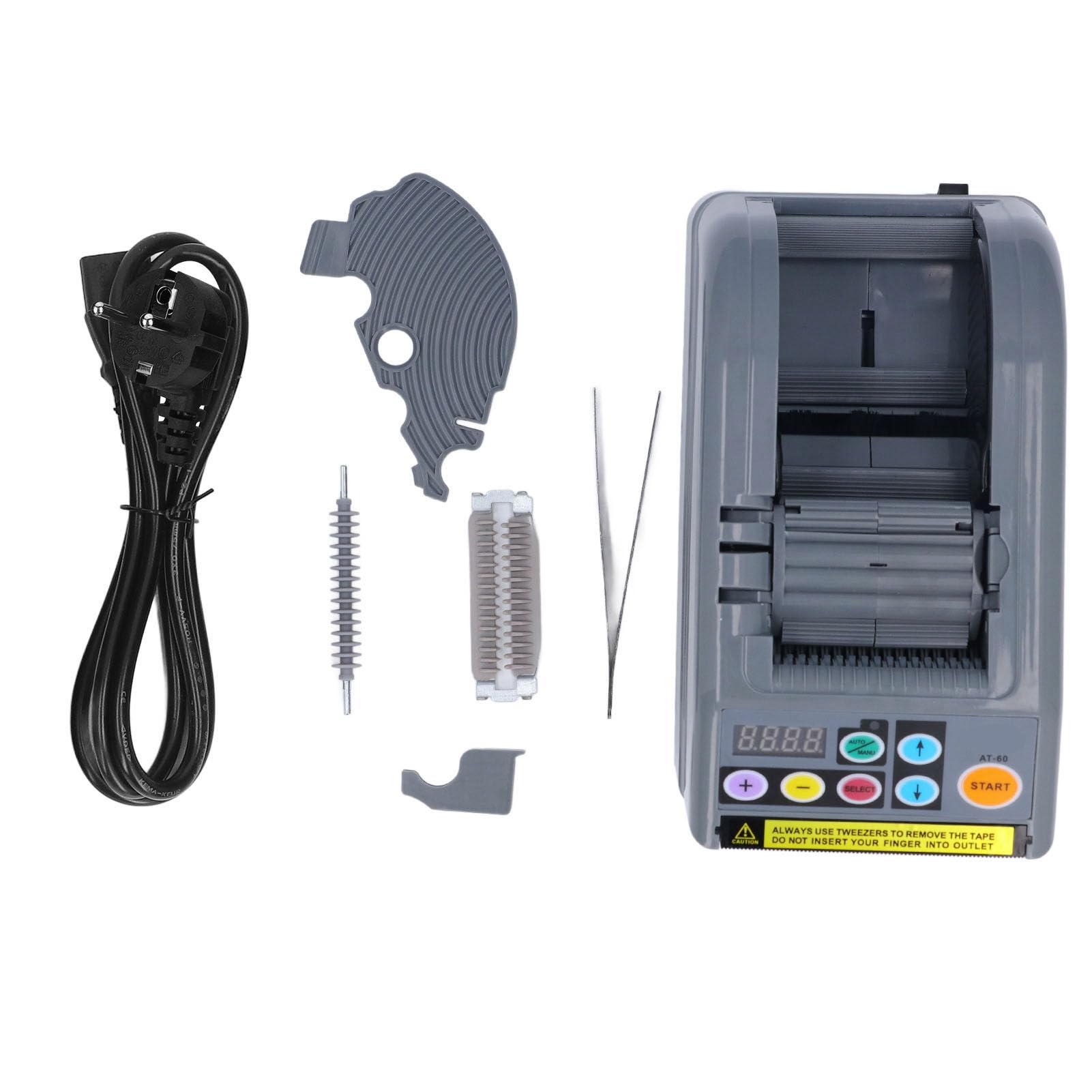 Automatische Tape-dispenser, Elektronische Tape-snijmachine, Handmatige Tape -dispenser, Met 20-999 Mm Snijlengte Voor Verschillende 8-50 Mm Brede Tapes,220V