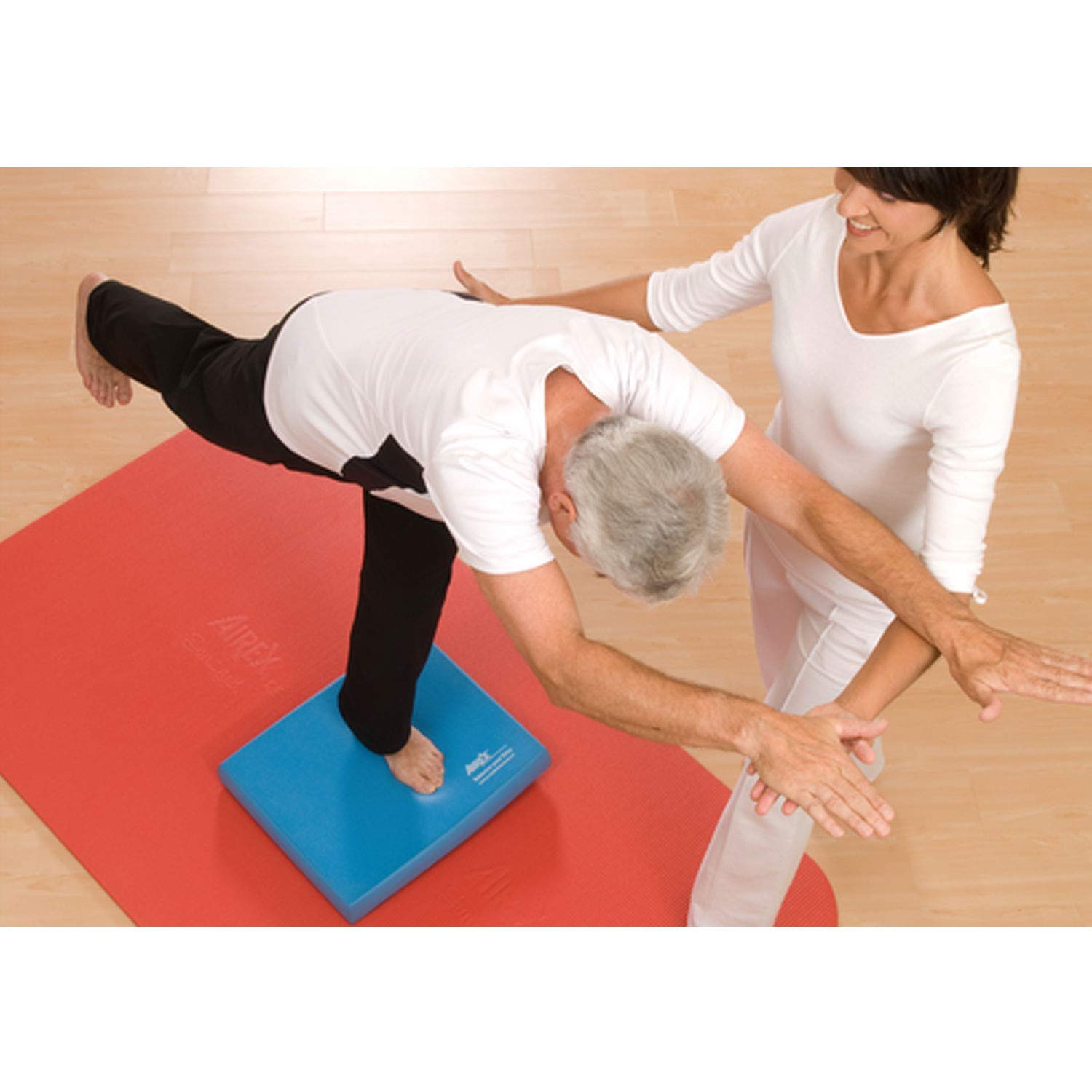 Airex Balance-Pad - Tappetino per allenamento, 48 x 40 x 6 cm, Colore: Blu