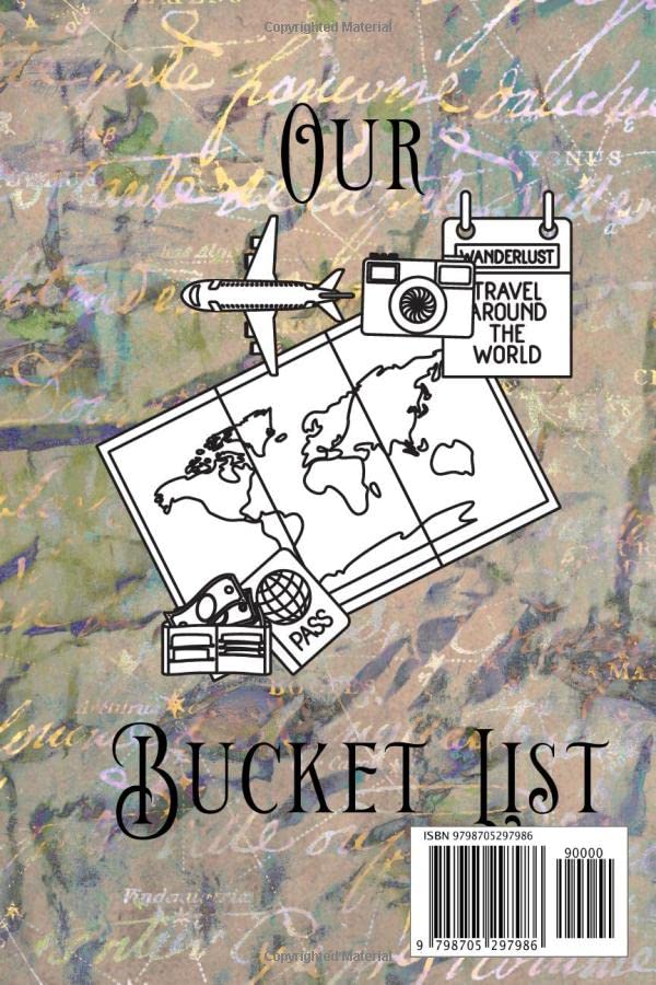 Miniatura 2 de Bucket List Journal For Couples Scratch Off Adventure Journey 110 Pages