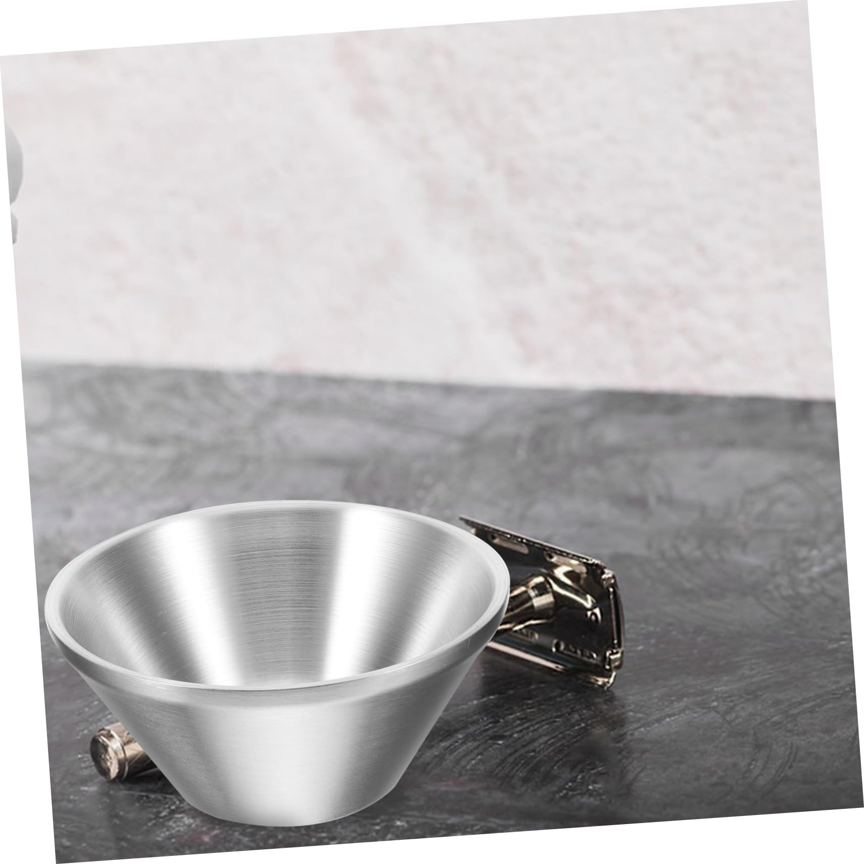 HAPINARY Portable Shaving Mug Reusable Shaving Bowl Shave Cup for Men Beard Care Tool