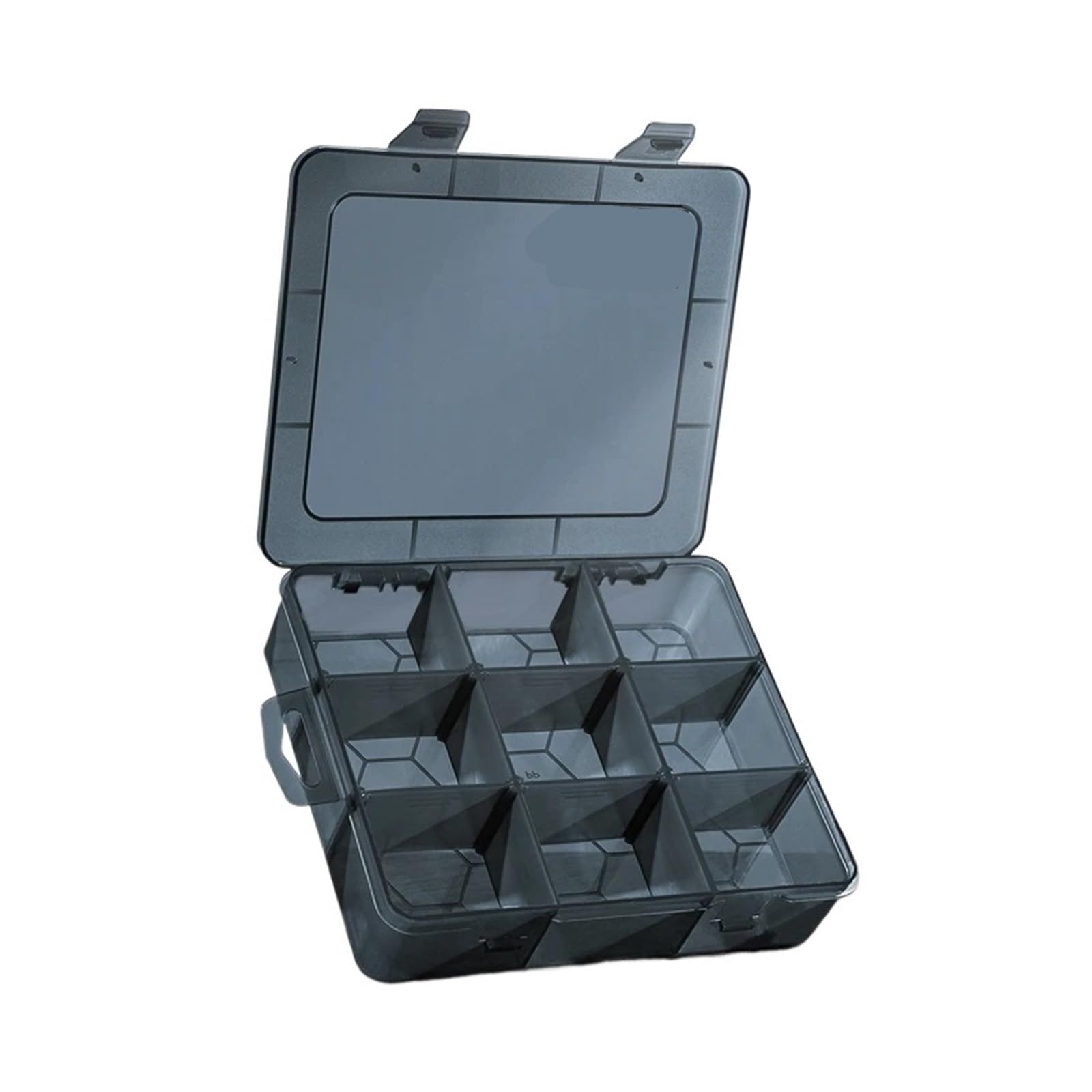 EMHSJSYVB 9-24 Grids Organizer Storage Adjustable Container Compartment Plastic Box Multifunction Tool Parts Display(18.5x16x4.4cm)
