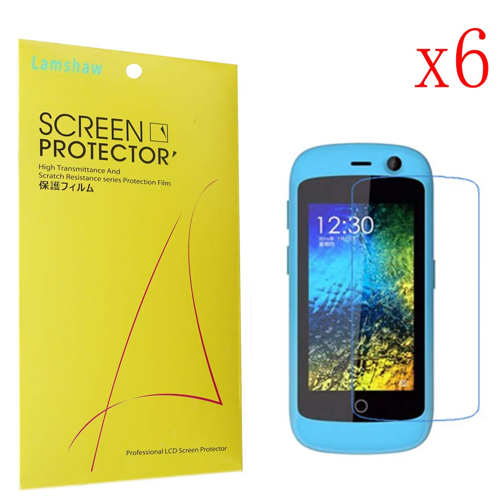 for Unihertz Jelly Pro Screen Protector, Lamshaw Premium High Definition Ultra Clear for Unihertz Jelly Pro Smartphone (6 Pack)