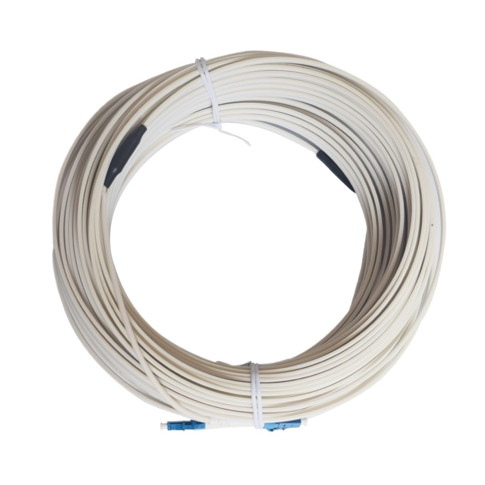 Cable de fibra óptica for exteriores, latiguillo, color blanco, SM, SX, PVC, 10 m, 15 m, 20 m, 30 m, 50 m, 70 m, LC-LC, LC/UPC, UPC(30m)