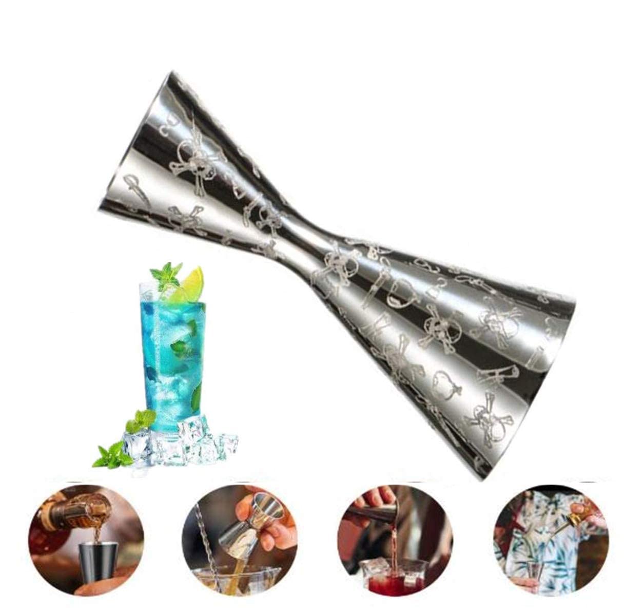 MISURINO DOSATORE PER COCKTAIL 2 - 4 CL APS- Casalinghi Shop
