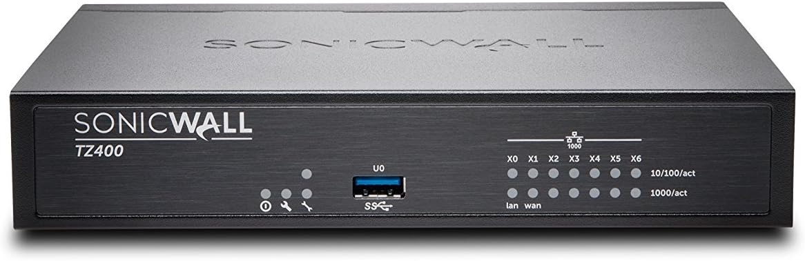 Sonicwall01-SSC-1741 Advanced Edition Security Appliance - Black