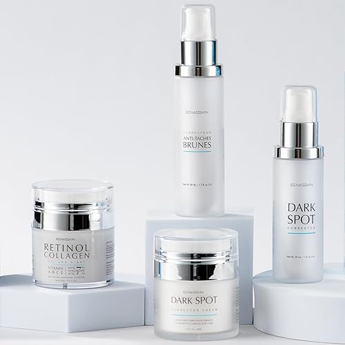 Miniatura 9 de EnaSkin Eliminador de manchas oscuras para rostro y cuerpo crema corrector de manchas de fórmula avanzada para desvanecer manchas de la edad,
