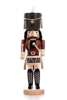 クリスチャンウルビリヒト　くるみ割り人形　青ドラマー Amazon｜Christian Ulbricht くるみ割り人形 ドラマー 17インチ