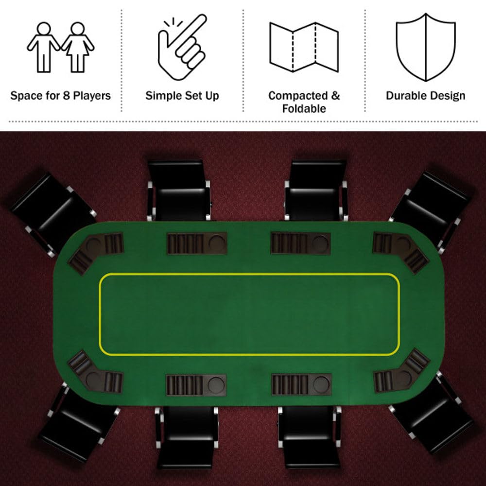 Znak towarowy Deluxe Texas Holdem składany blat stołu do pokera