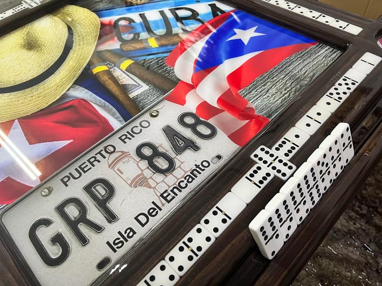 Mesa de Dominó Cubana y Puertorriqueña miniatura 3