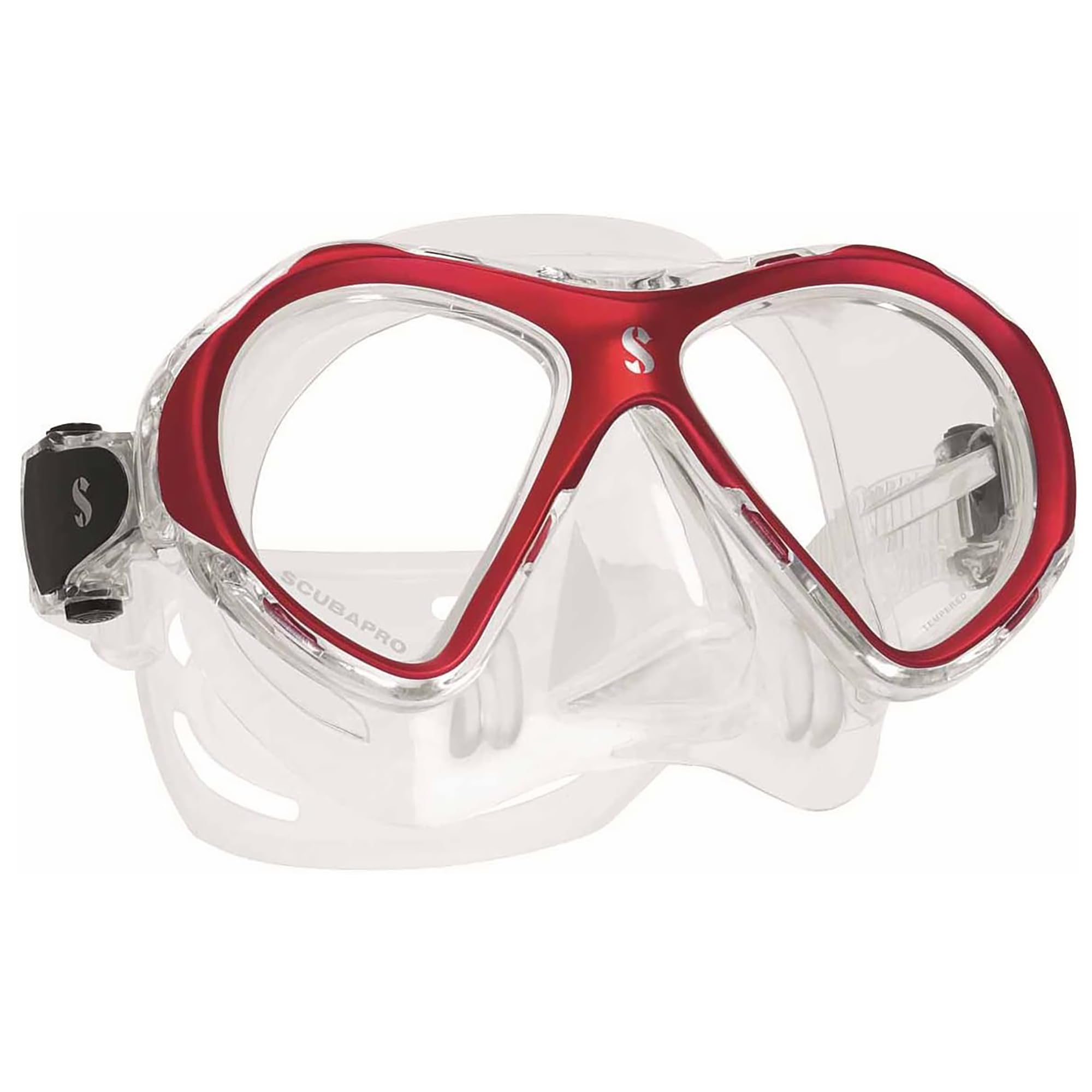 Scubapro Spectra Diving Mask, unisex, Spectra Mask, metallicrot — image 1
