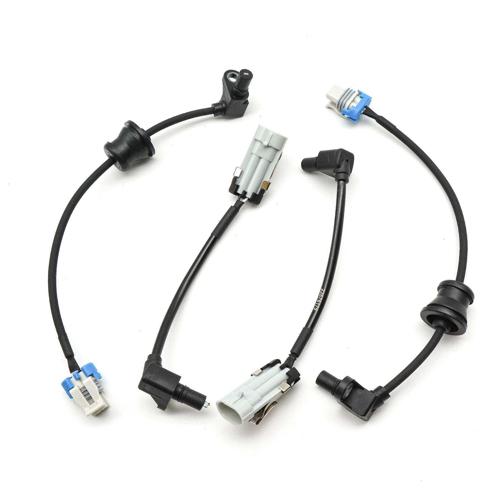 Ynovvo 4pcs ABS Wheel Speed Sensor Compatible with Chevrolet Equinox 2005-2006, for Pontiac Torrent 2006, for Saturn Vue 2002-2007 Front Rear Left &