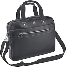 SAVEBAG - Paola - Stanley - Bagage à Main Porte-Ordinateur 15'' - Noir - 47 X 7 X 32 cm - 0,7kg