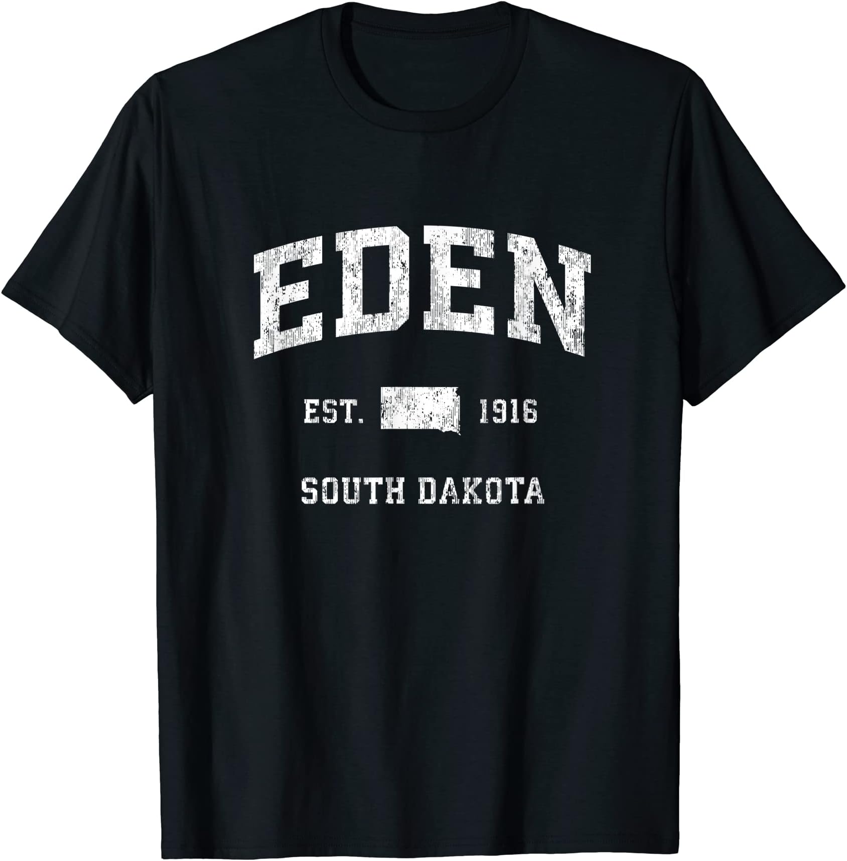 Eden South Dakota SD Vintage Athletic Sports Design T-Shirt