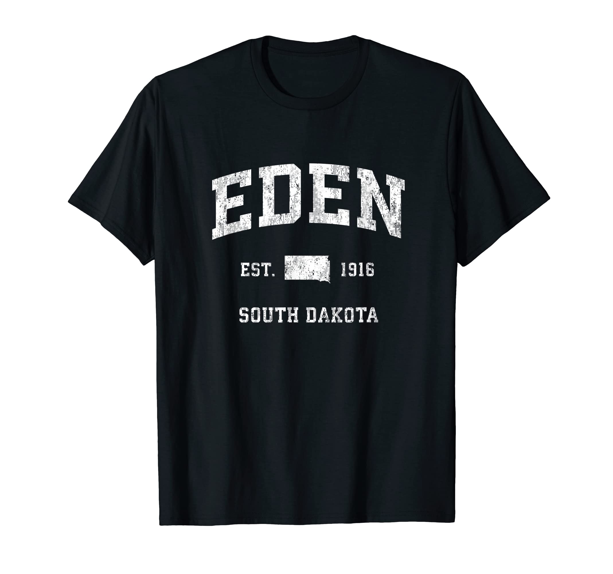 Eden South Dakota SD Vintage Athletic Sports Design T-Shirt