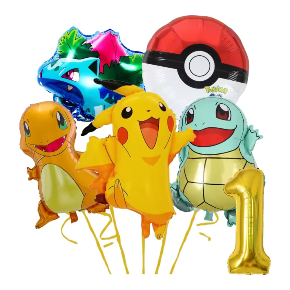 Pokémon Number/Numerical Balloons | Mix 1 | One