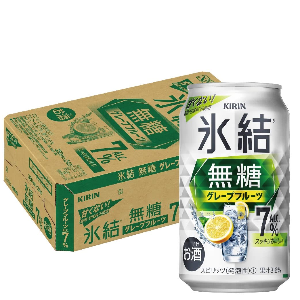 Amazon.co.jp: キリン 氷結 無糖 グレープフルーツ 7% 350ml×1ケース