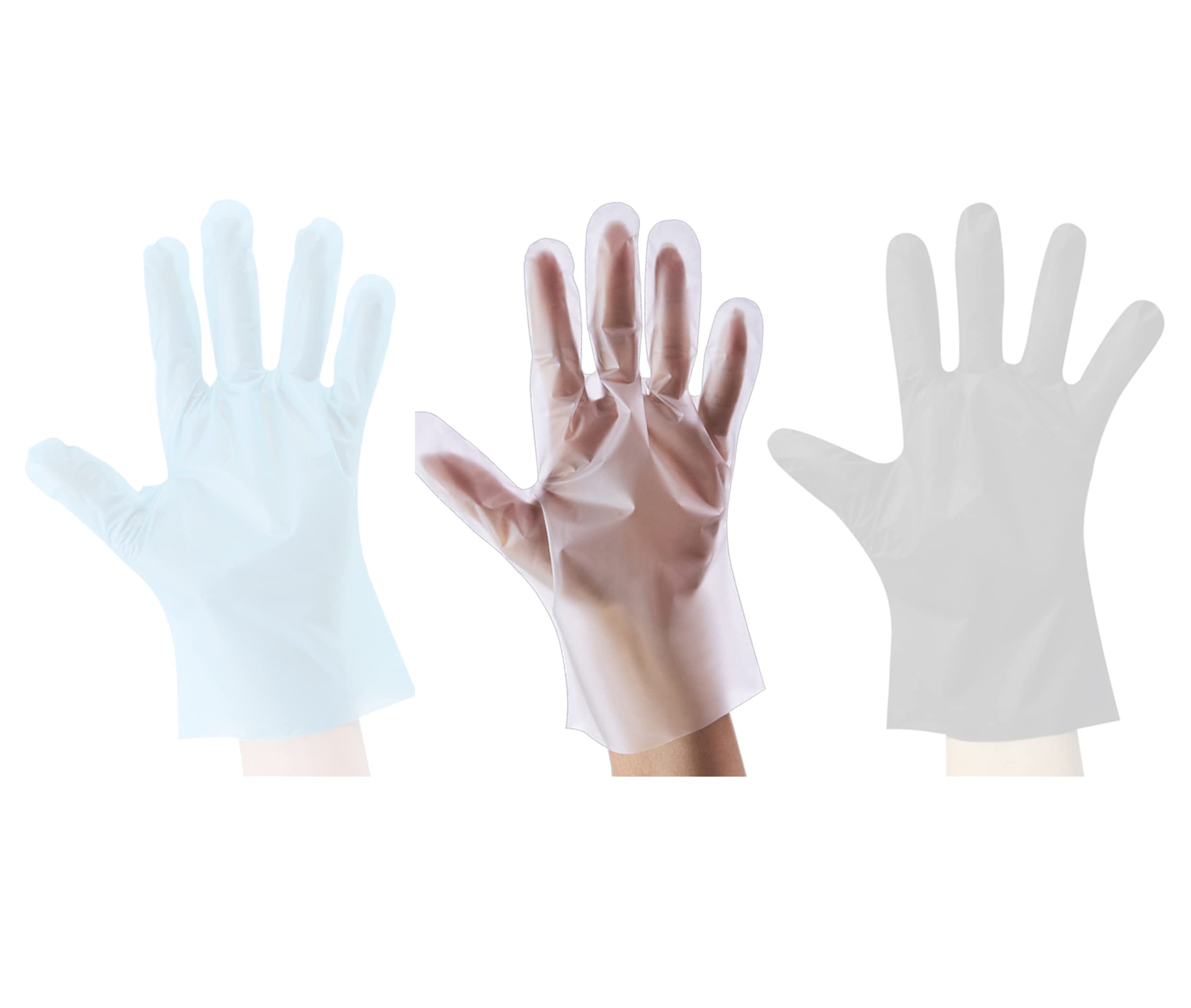 TPE Handschuhe Einmalhandschuhe | Puderfrei | Latexfrei | Unsteril