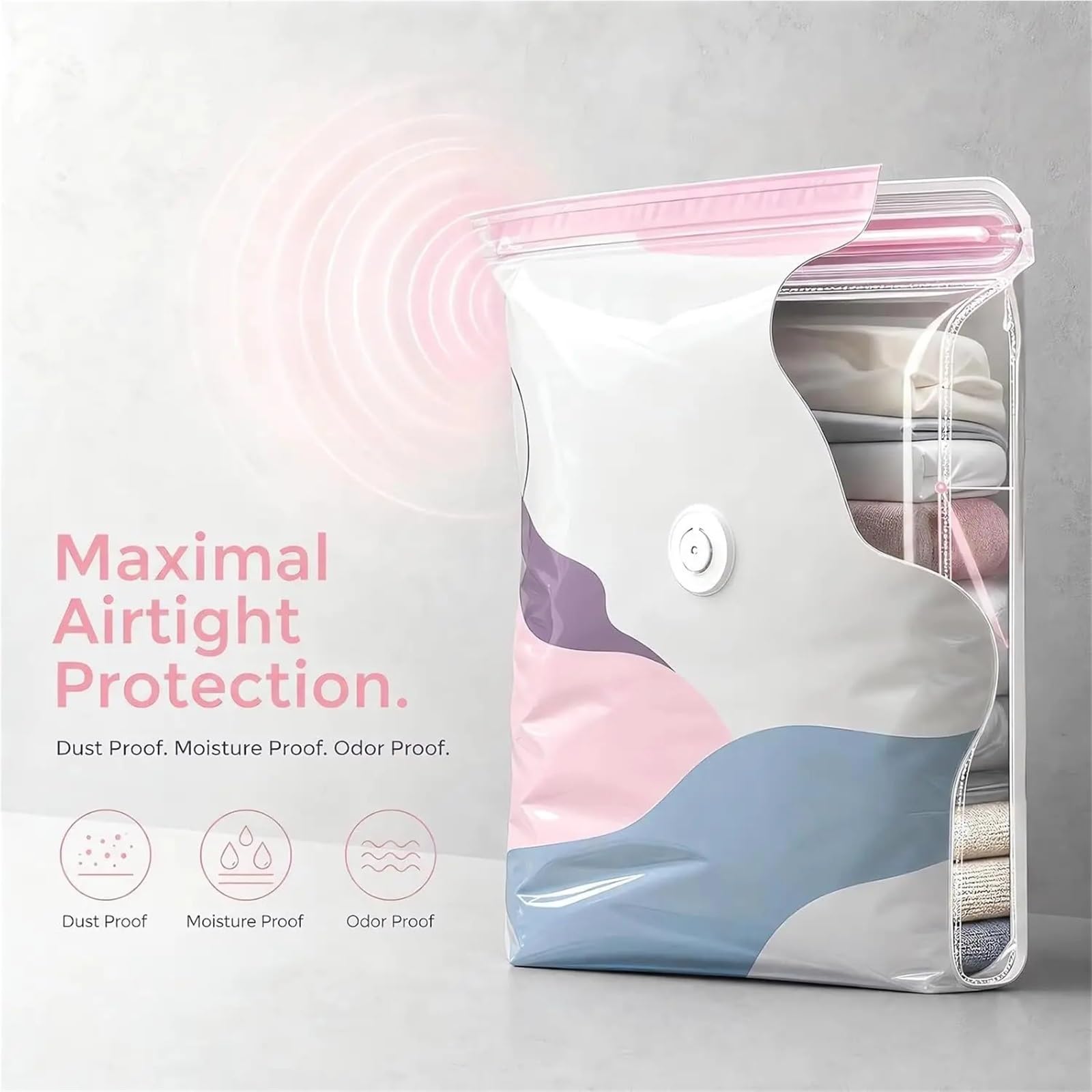 Bolsas Vacio Ropa 2 bolsas de almacenamiento al vacío 3D