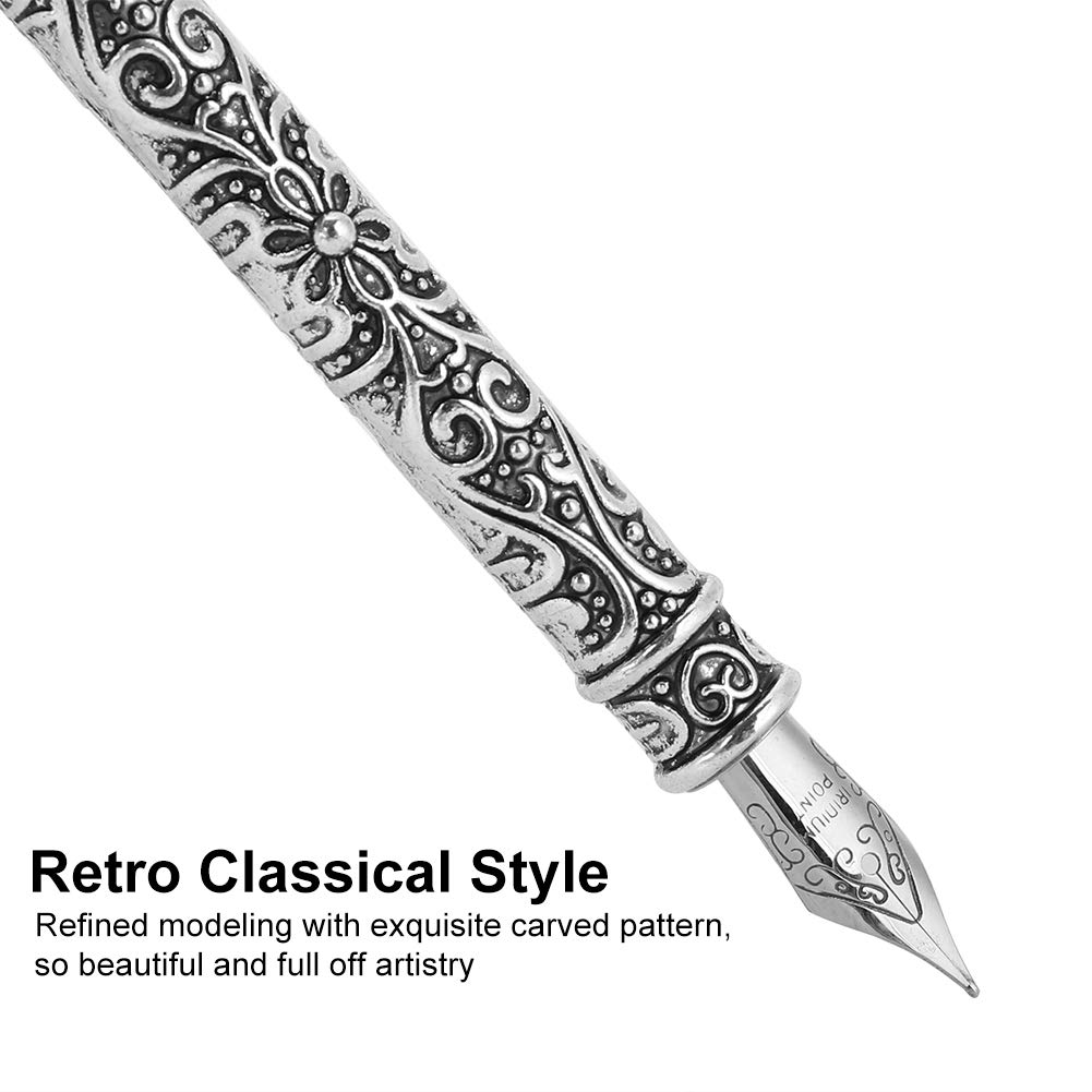 VBESTLIFE Kalligraphie Set - Feder & Leder Notizbuch Mit Tinte Geschenkbox