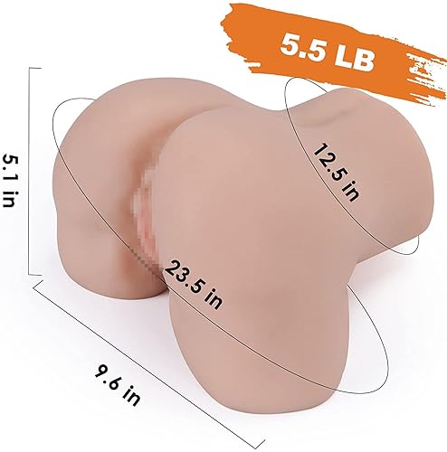5 LB Sex Doll Male Masturbator Female Torso Sex Toy with Realistic Breast  Tight Vagina and Anal Pocket Pussy Life Size Silicone Love Dolls with  Flexible Skeleton Adult Stroker for Men Couple
