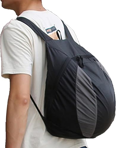 Miniatura 6 de Peicees Mochila plegable ligera para casco de motocicleta, para hombre, impermeable, de gran capacidad, para ciclismo, motocicleta, casco, mochila,