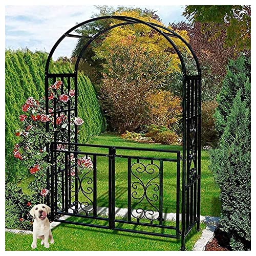 Arche de jardin avec portail pour résoudre le manque de tuteur
