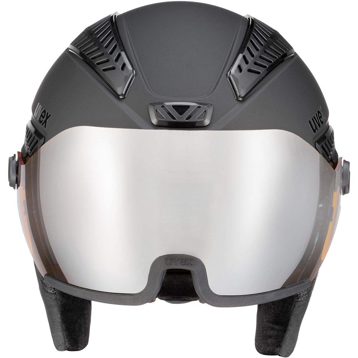 uvex hlmt 600 visor – kask narciarski dla kobiet i mężczyzn – z wizjerem – indywidualne dopasowanie rozmiaru