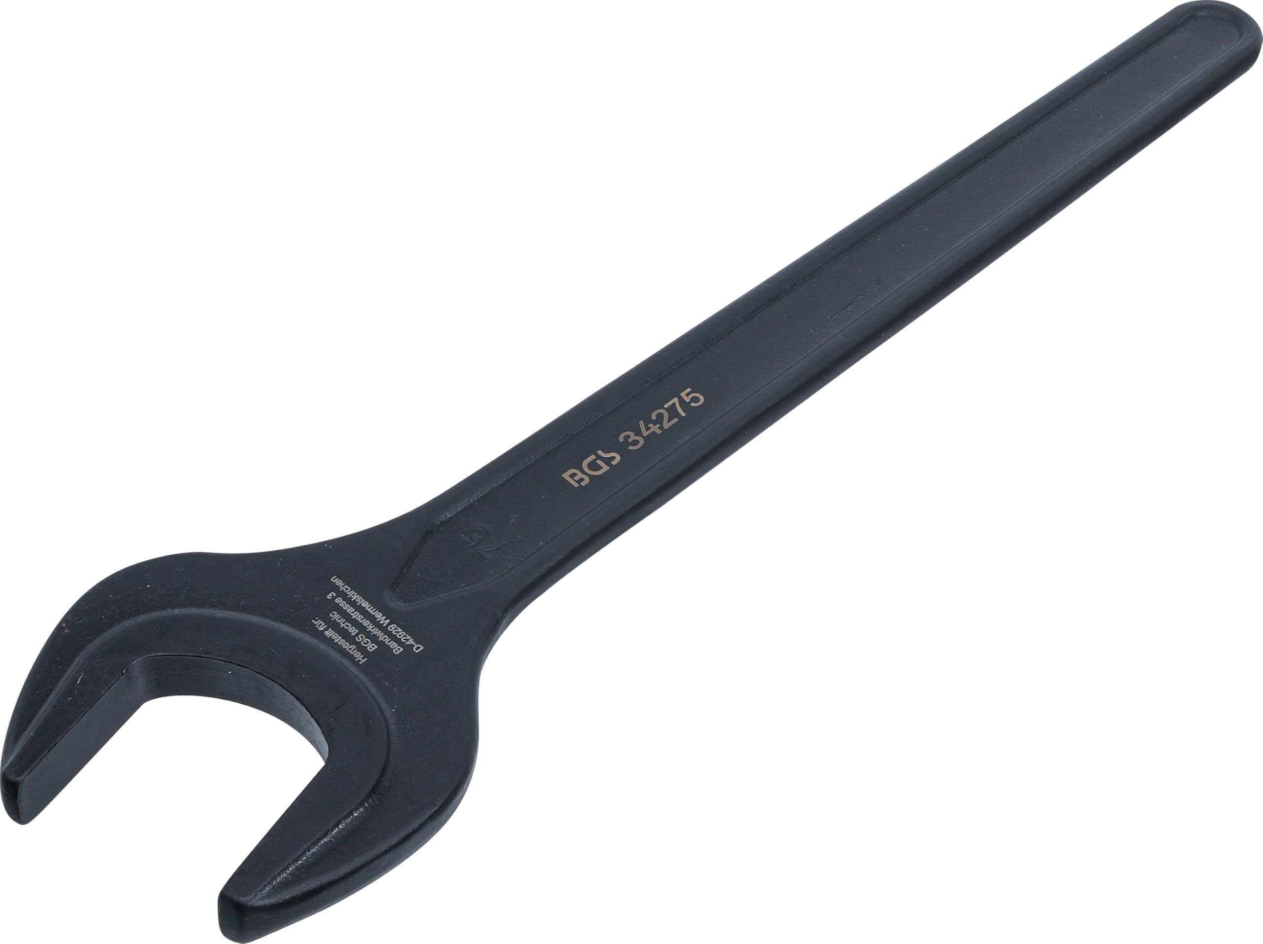 Clé à fourche 75 mm BGS outillage de force DIN 894 pour mécanique lourde