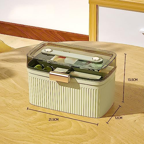 Contenedor médico con cerradura de seguridad y plástico transparente 8