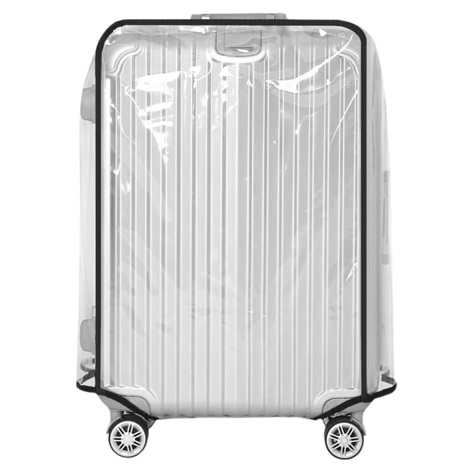 KofferhüLle 2 stücke Klar Koffer Abdeckung Schutz Transparent Reise Gepäck Schutz Wasserdicht Trolley Fall Abdeckung for Rädern Koffer(30inch)