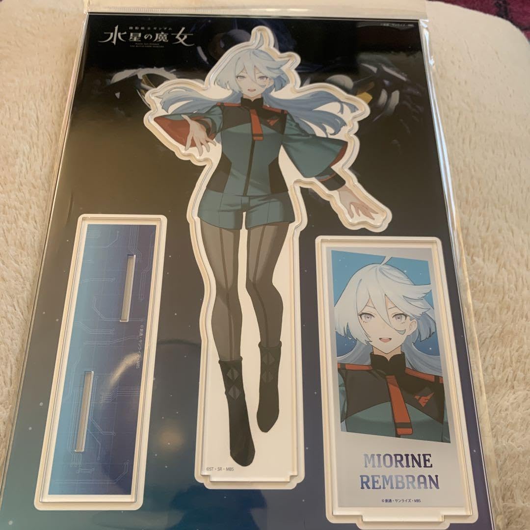 ガンダム 水星の魔女 TSUTAYAアクリルスタンド 2点 スレッタ ミオリネ