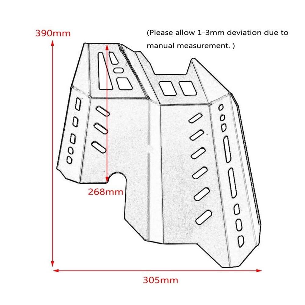 Protezione Motore In Alluminio CNC Per Honda CB500X 2017-2023 - Para Motore E Telaio